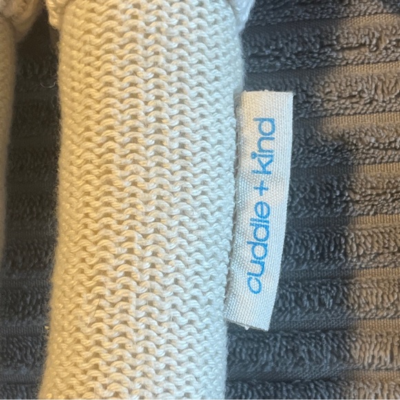 Cuddle and Kind Avery Lamb 12" Knit Plush Doll Stuffed Animal Handmade Knit - Picture 4 of 8